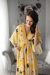 Flower print dress R1423