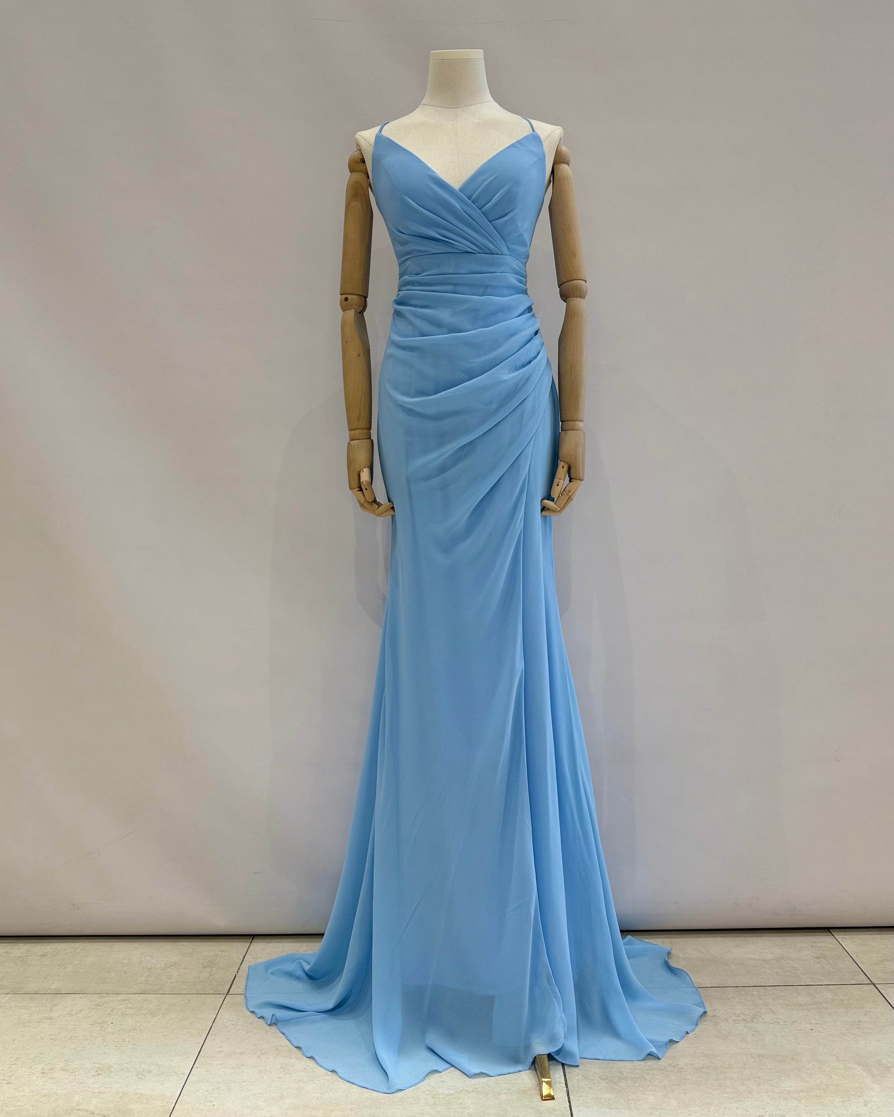 Vestido largo M-8990