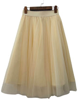 Falda de tul corto W9049