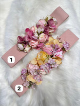 Cinturon goma flores 0008