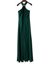 Vestido largo saten R1459