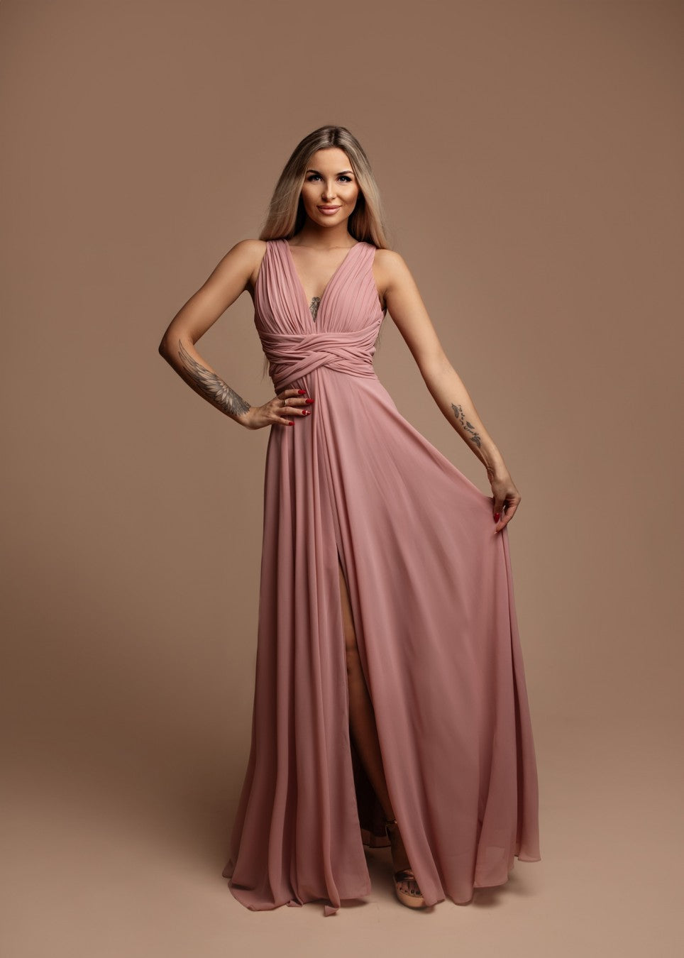 Vestido largo R1508