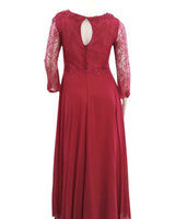 Vestido largo talla grande 1584
