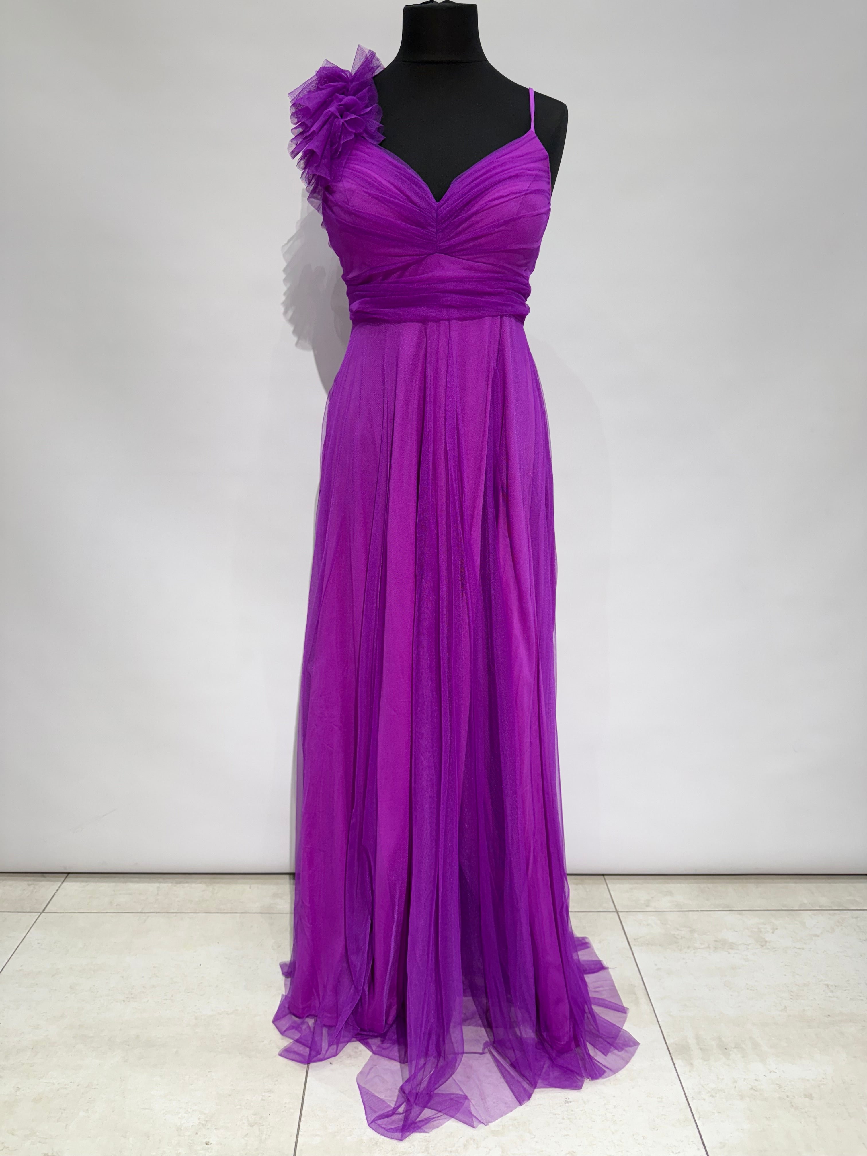Vestido de tul 7042-1 Tg GOMA