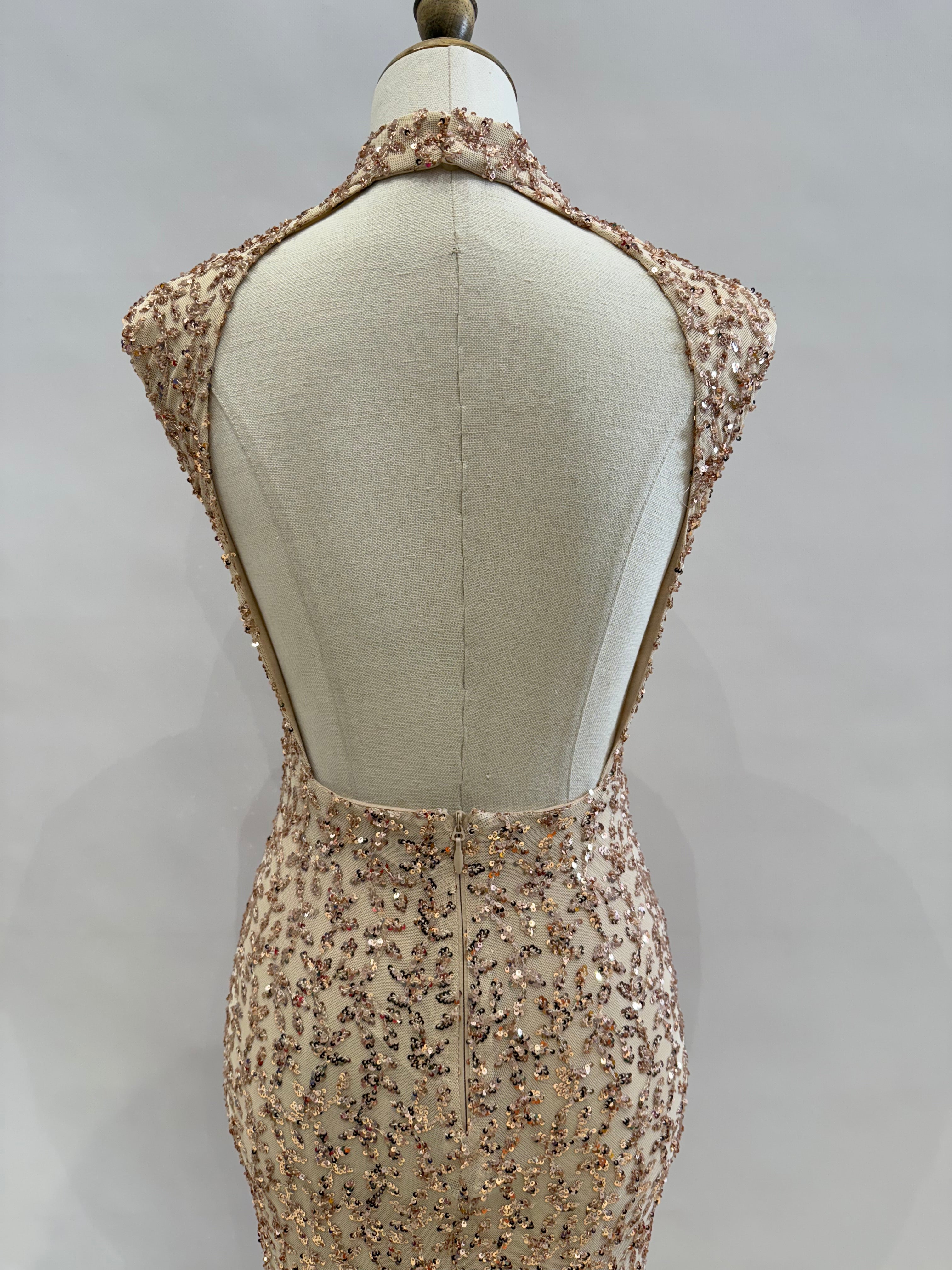 Vestido de lentejuela 15661