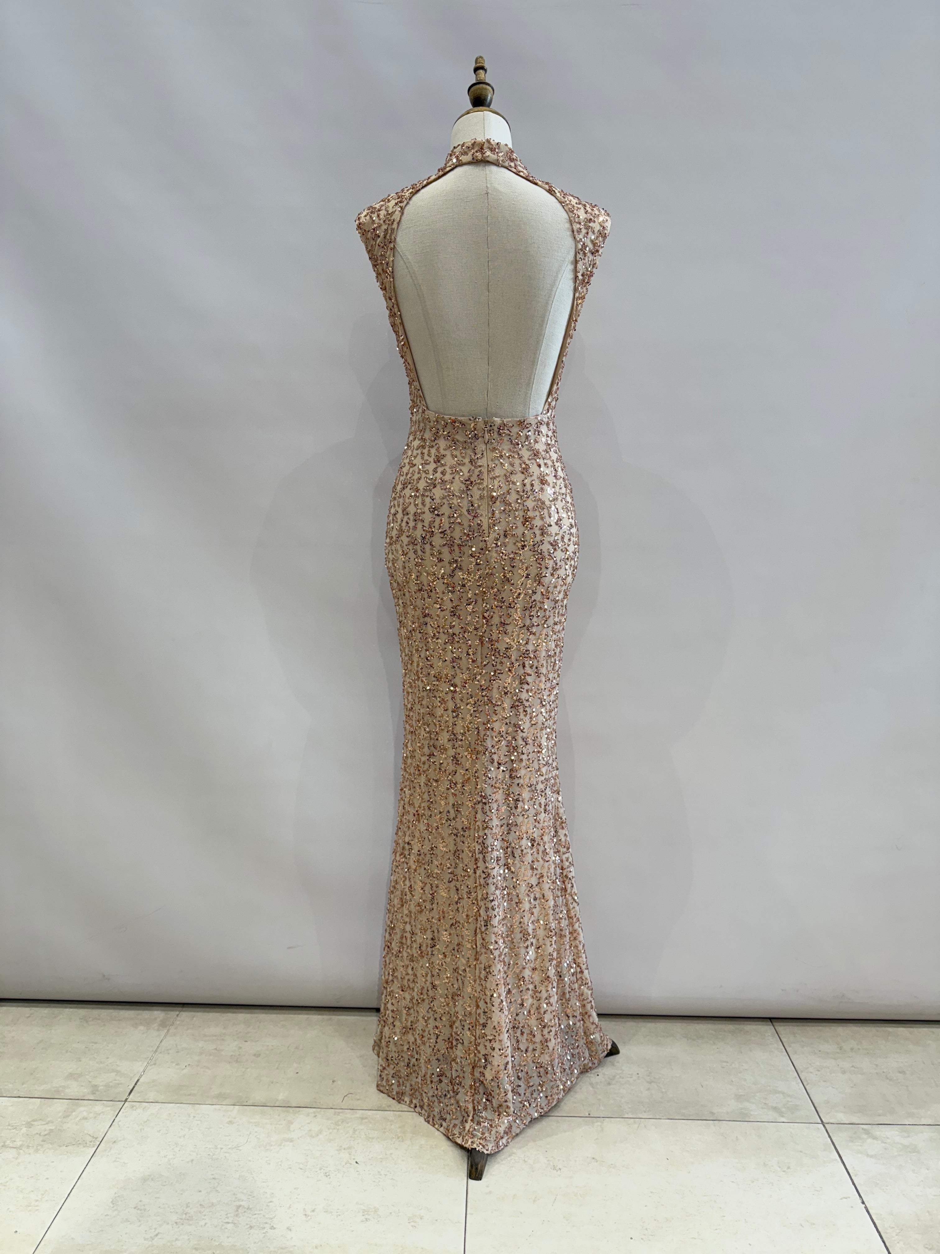 Vestido de lentejuela 15661