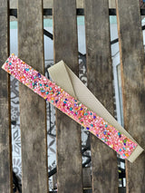 Cinturon de piedras con goma A55071