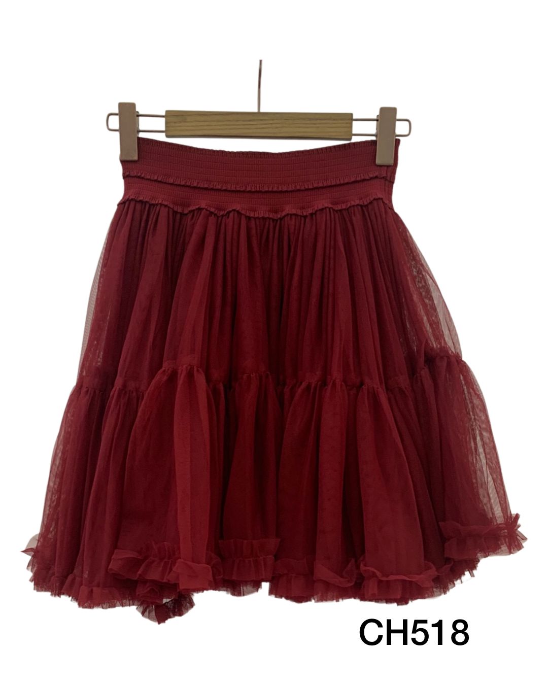 Falda de tul  pomposo corta 2012