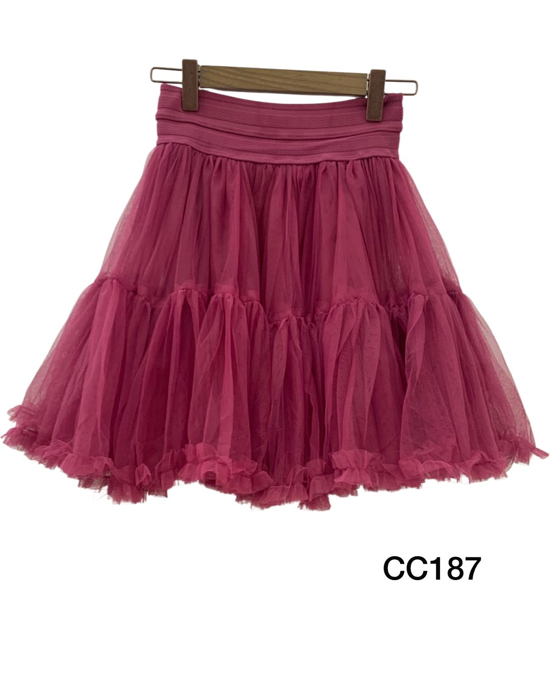 Falda de tul  pomposo corta 2012