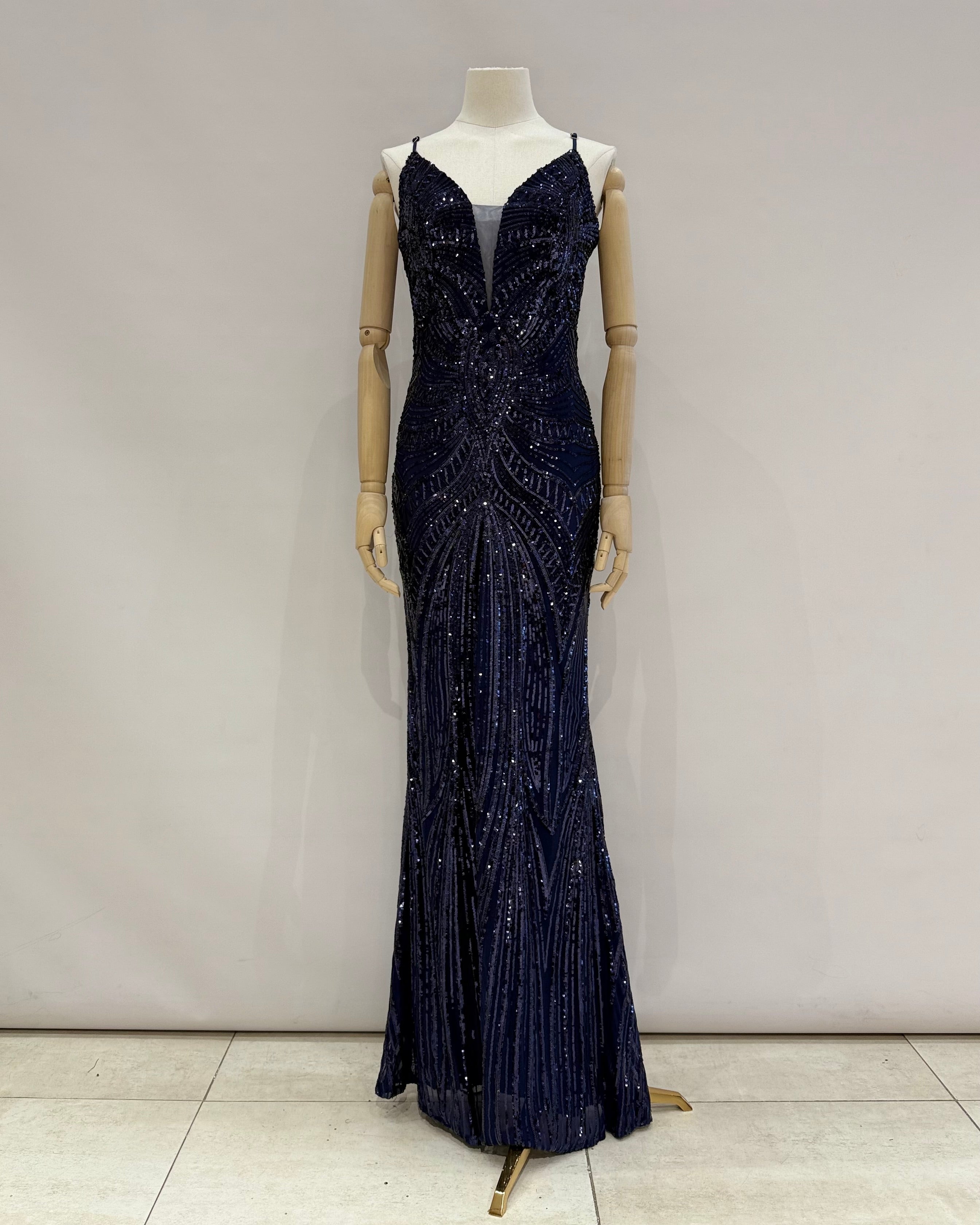 Vestido lentejuelas 19330