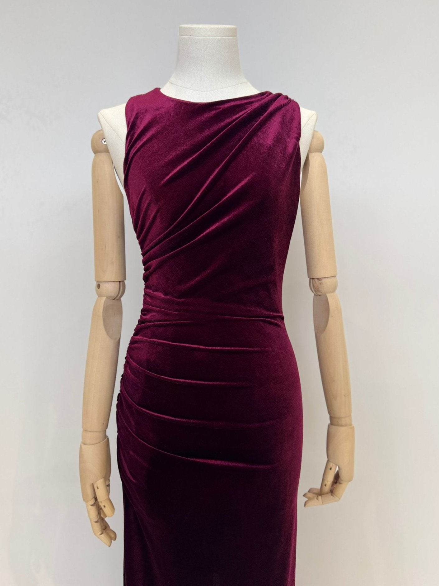 Vestido de terciopelo 23312