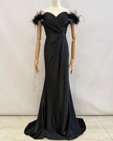 Satin mermaid dress R1879