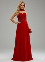Long dress, strapless 1028