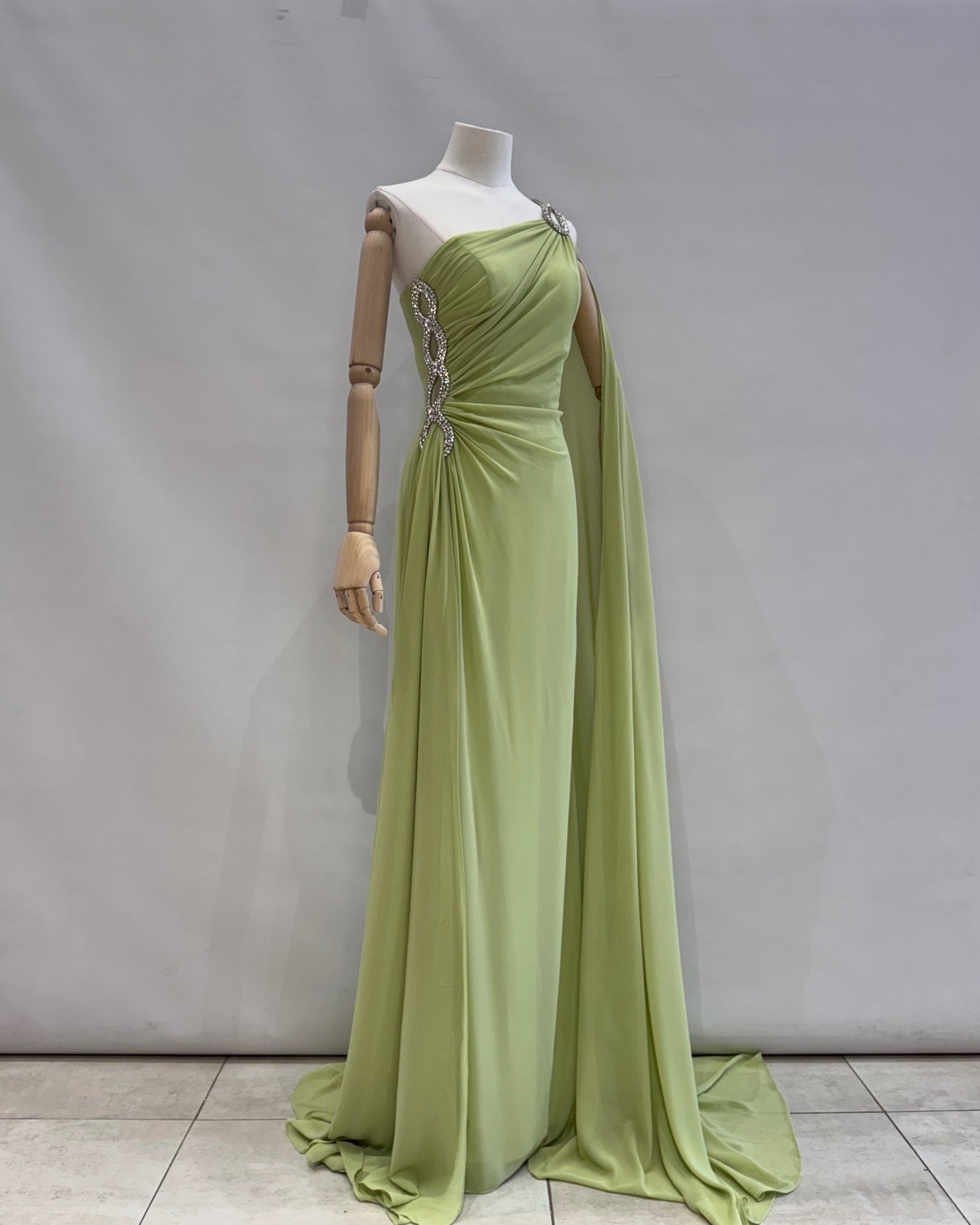 Vestido largo F86009