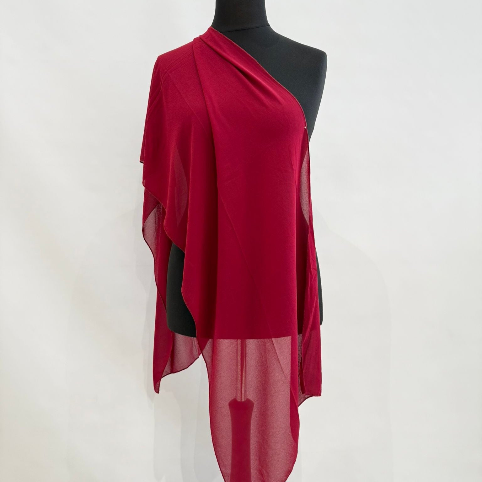 Basic chiffon shawl 45x100cm