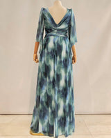 VESTIDO LARGO ESTAMPADO 2537-3 TG