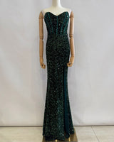 Vestido lentejuelas 31155