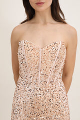 Vestido lentejuelas 31155