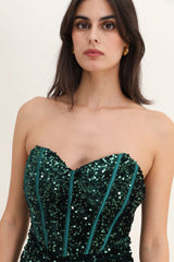 Vestido lentejuelas 31155