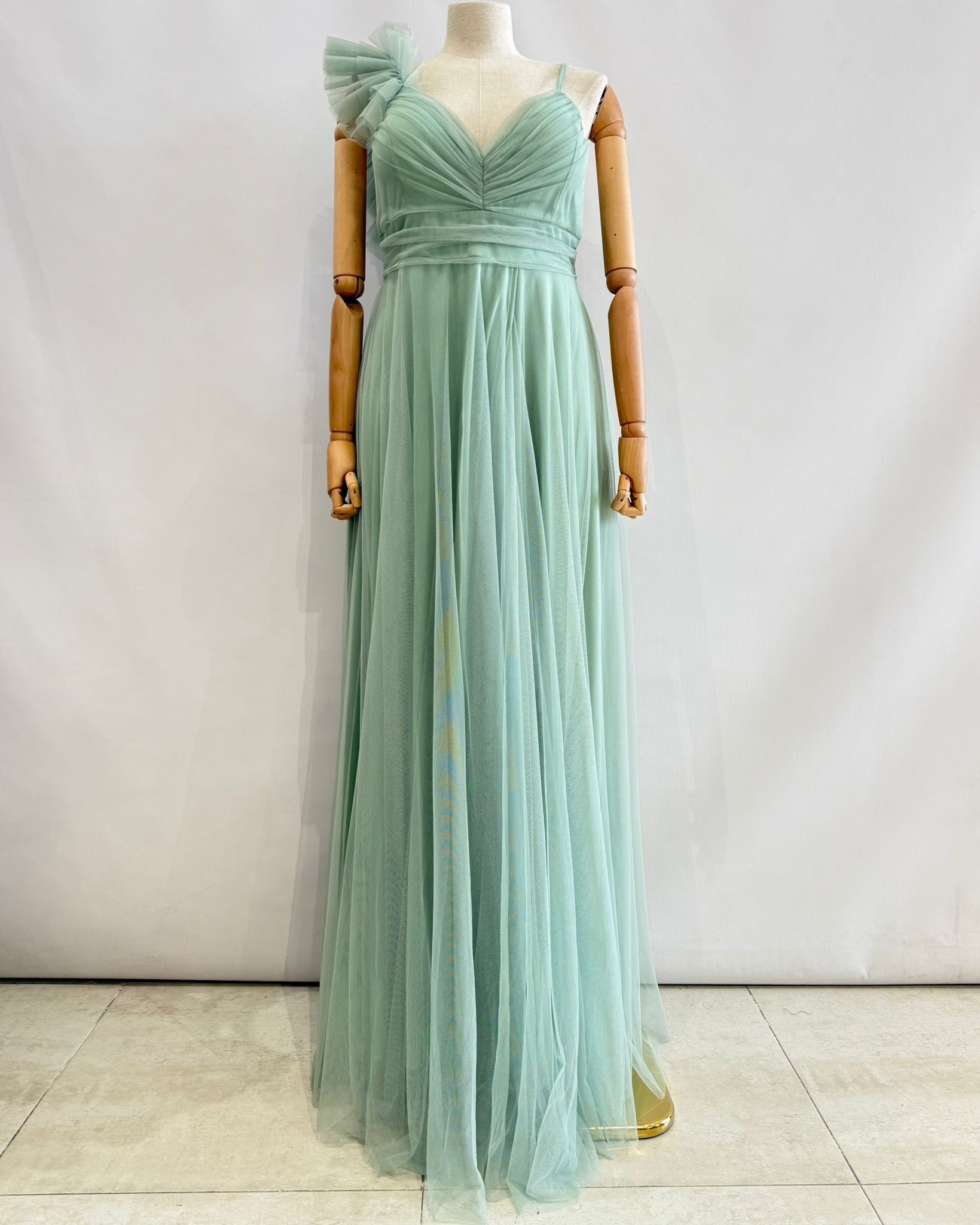 Vestido de tul 7042-1 Tg GOMA