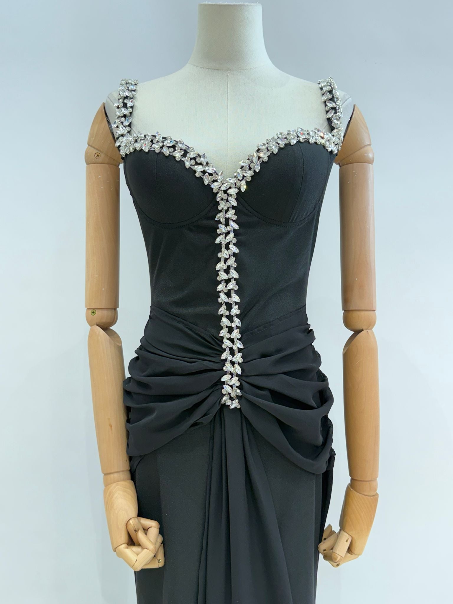 Vestido largo piedras OW25032