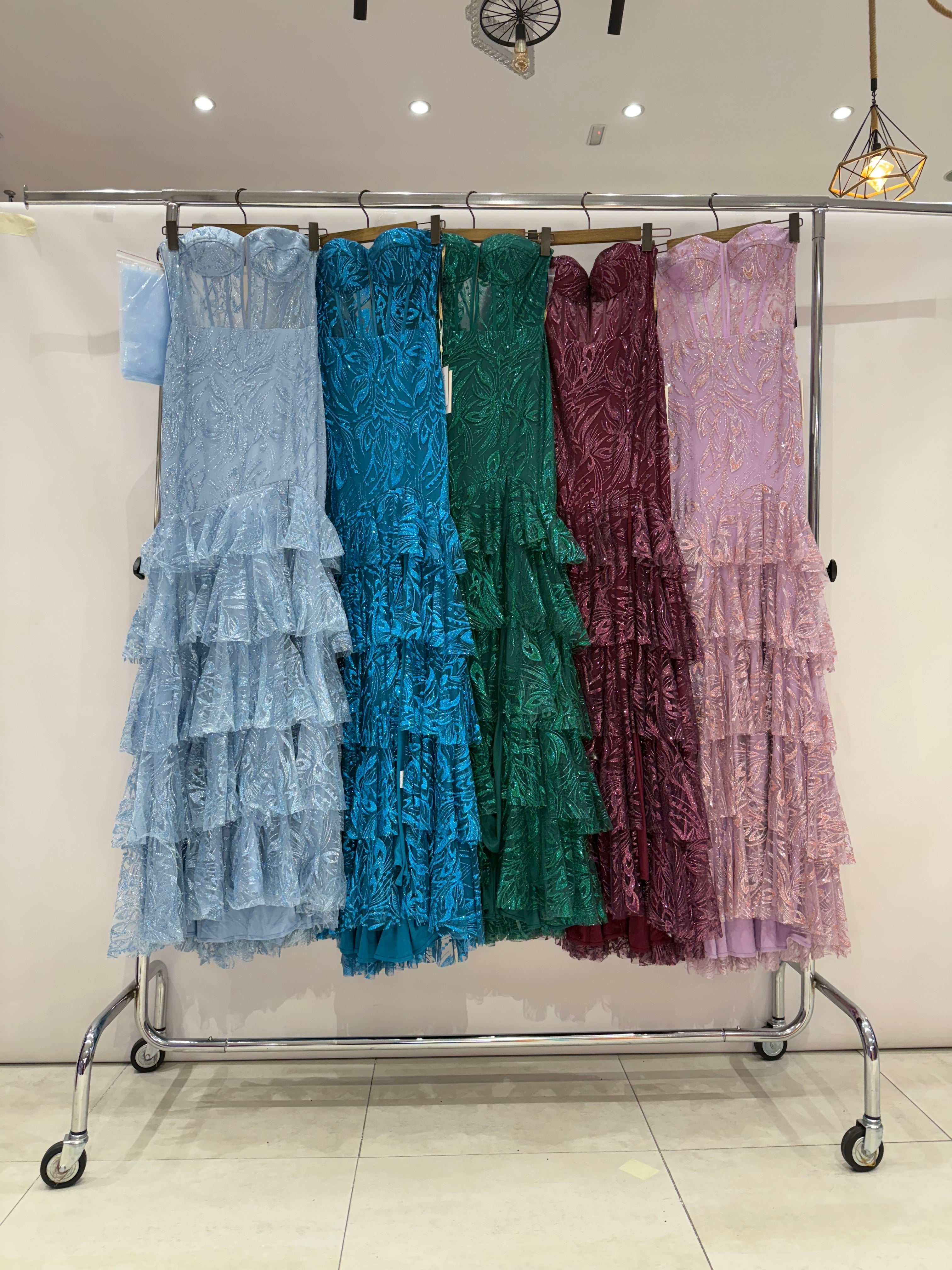 Vestido de purpurina KT2353