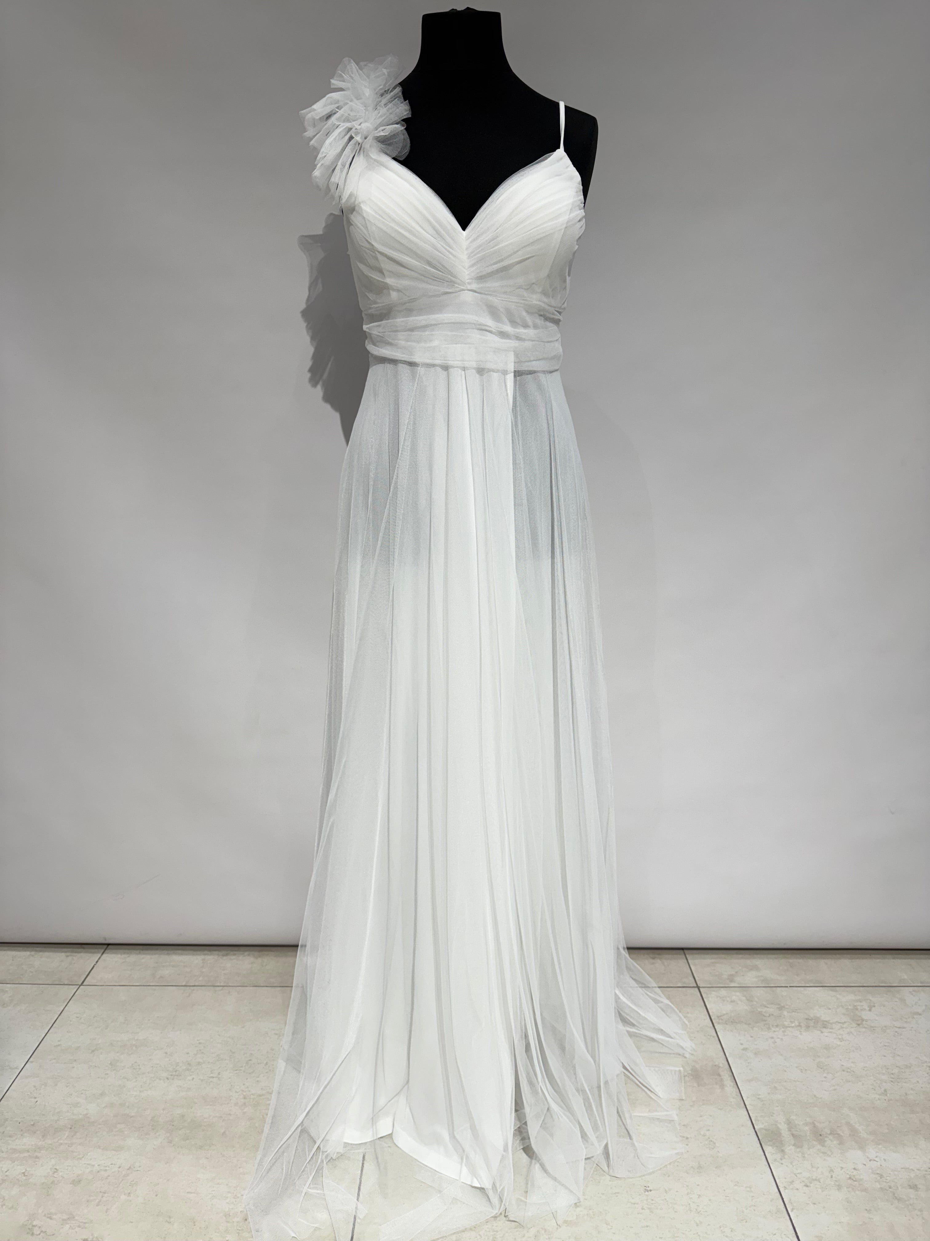 Vestido de tul 7042-1 Tg CREMALLERA