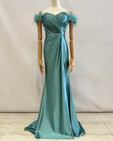 Satin mermaid dress R1879