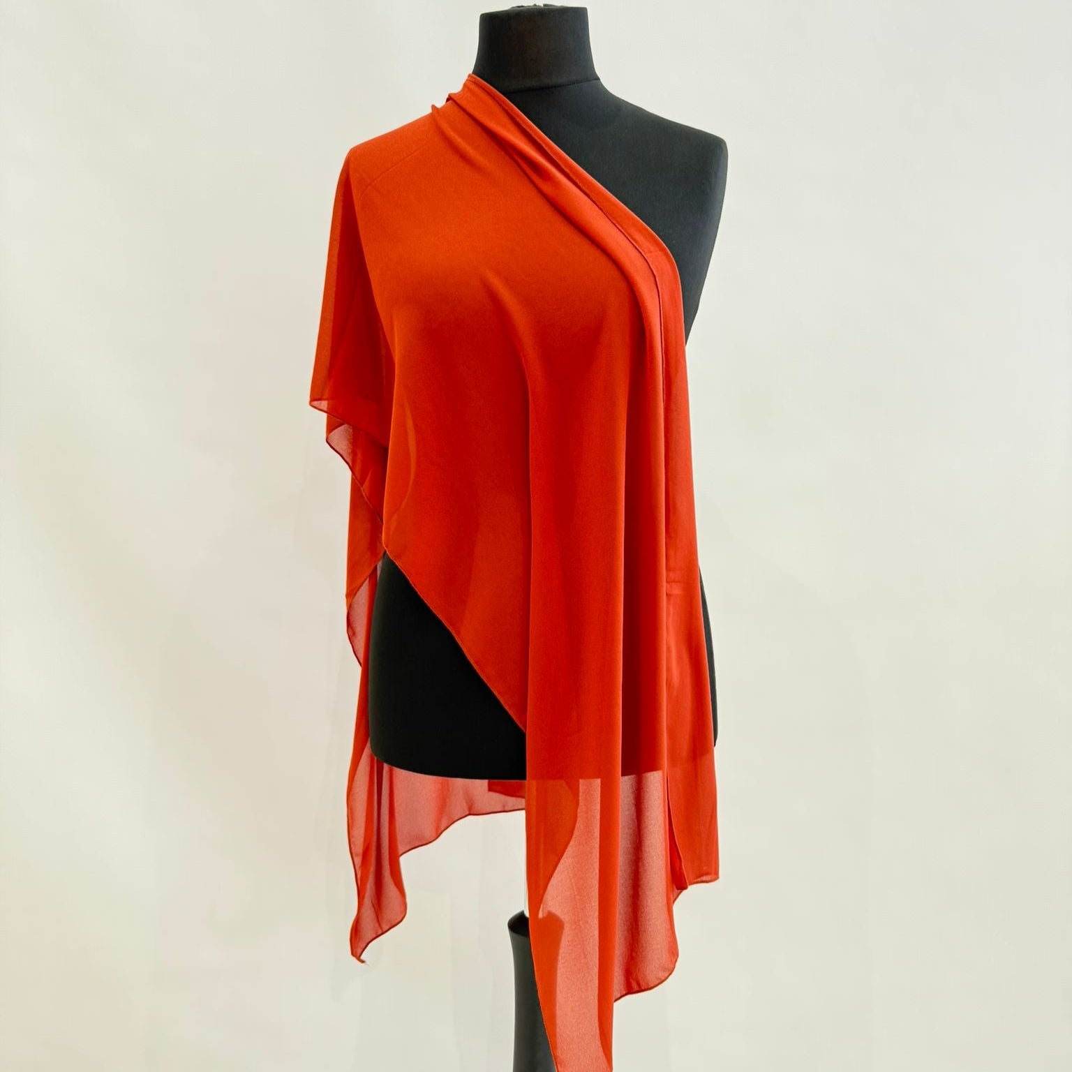 Basic chiffon shawl 45x100cm