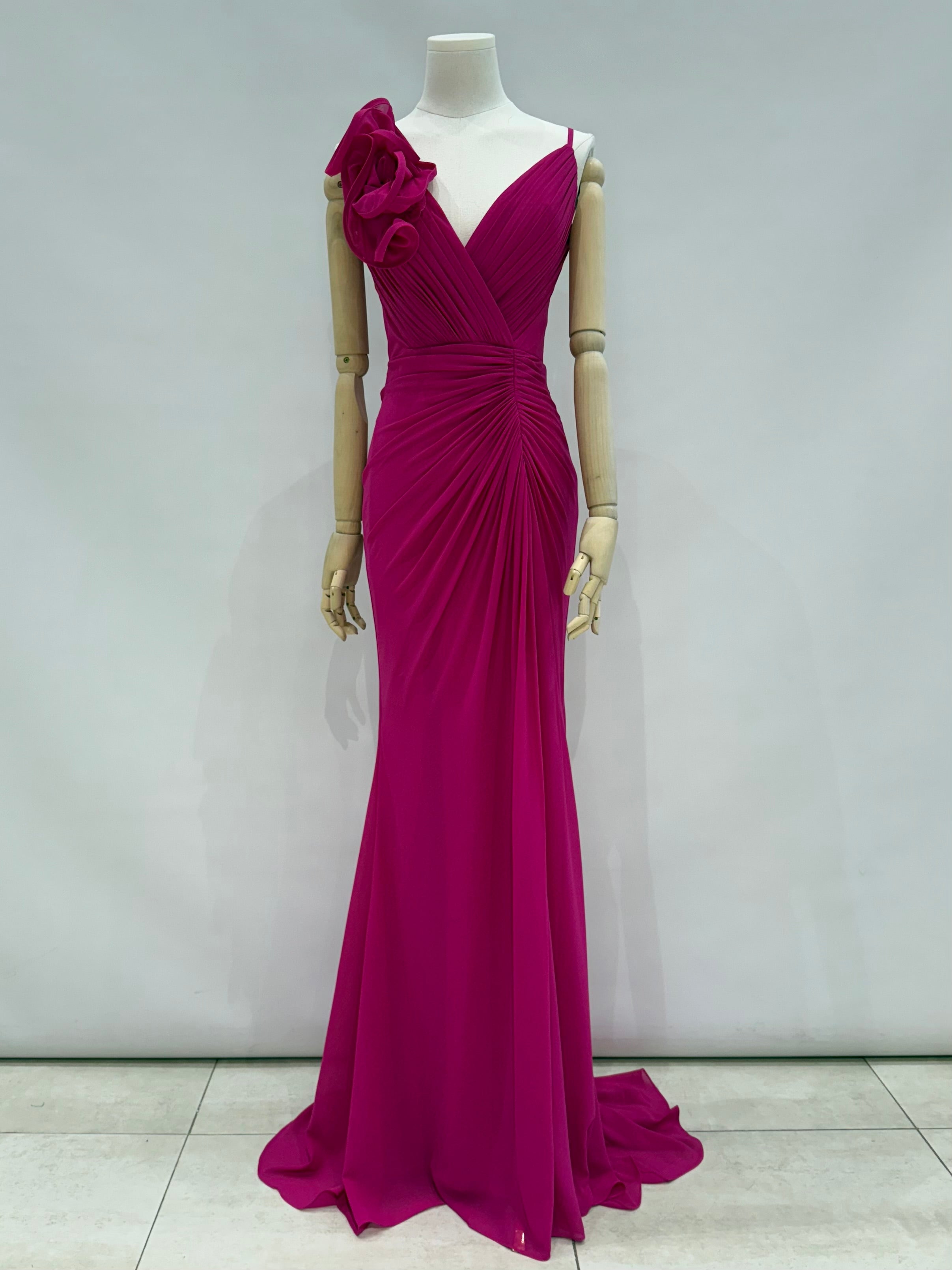 Vestido largo F86007