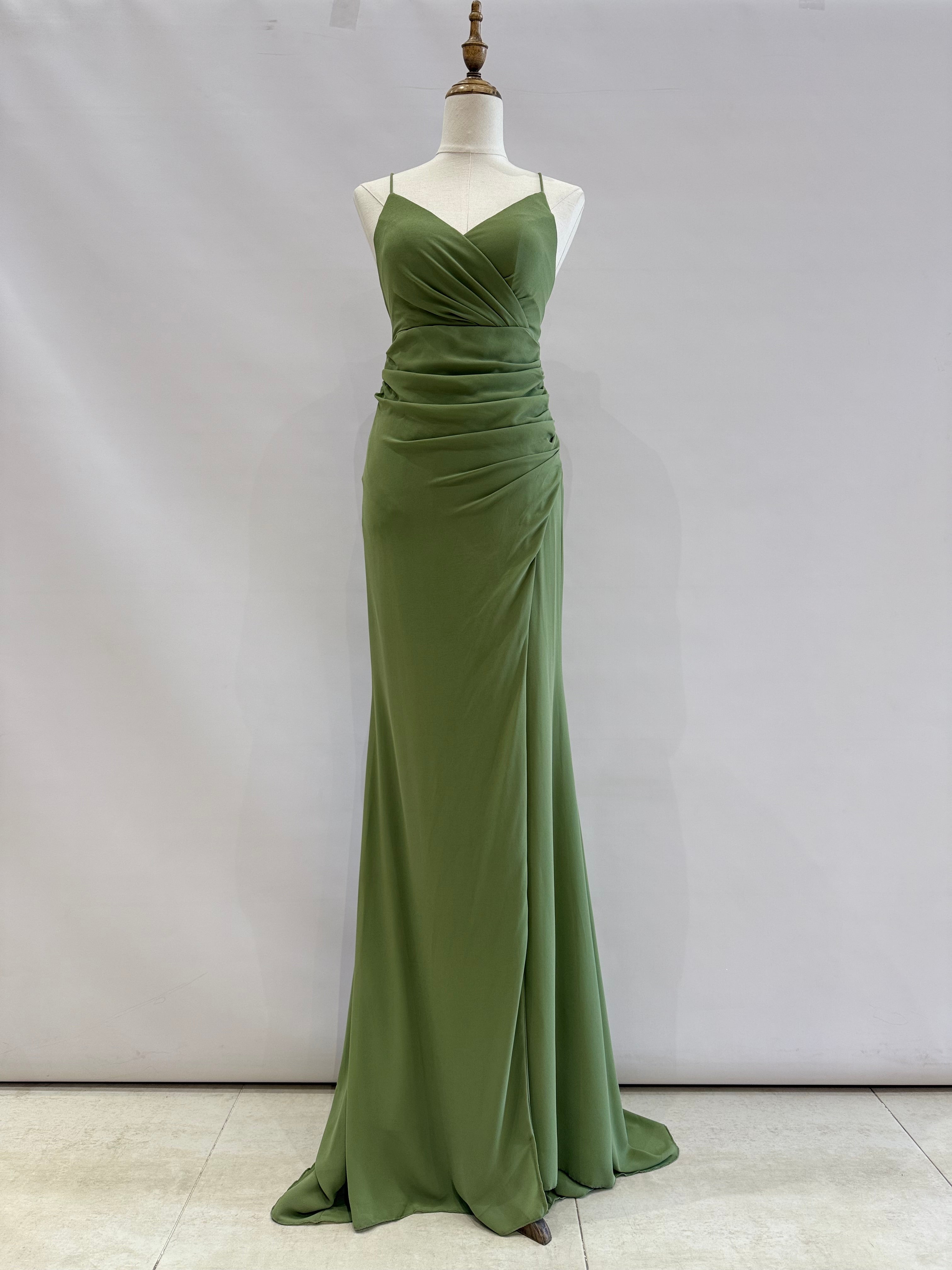 Vestido largo M-8990
