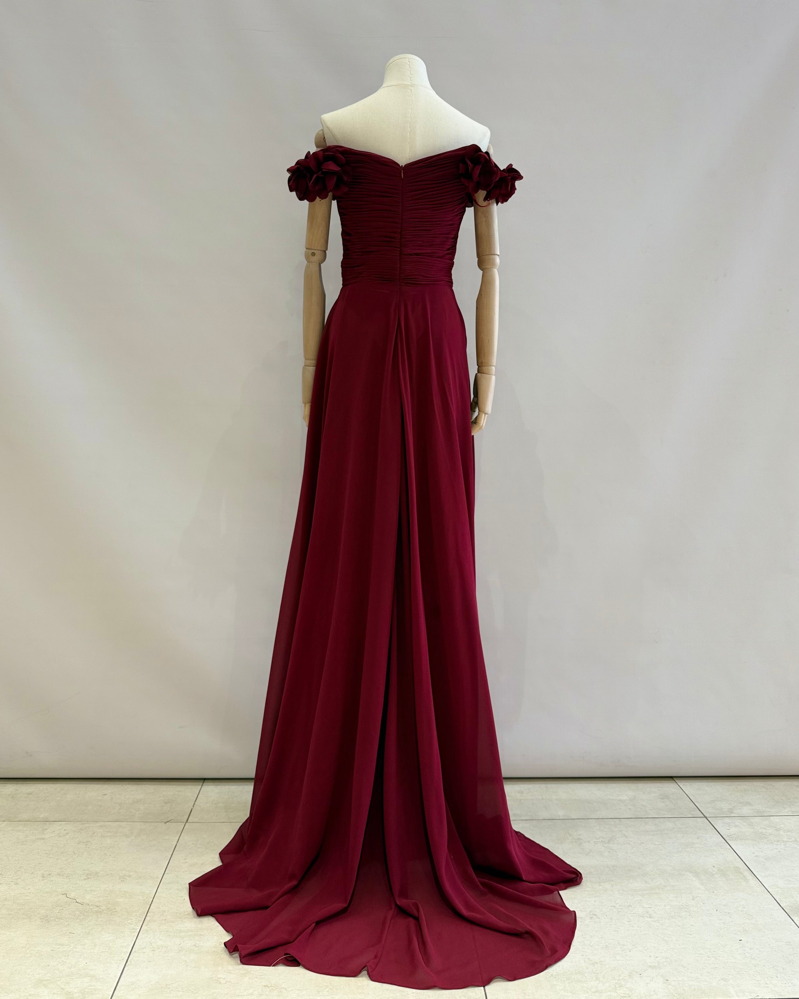 Vestido largo F86008