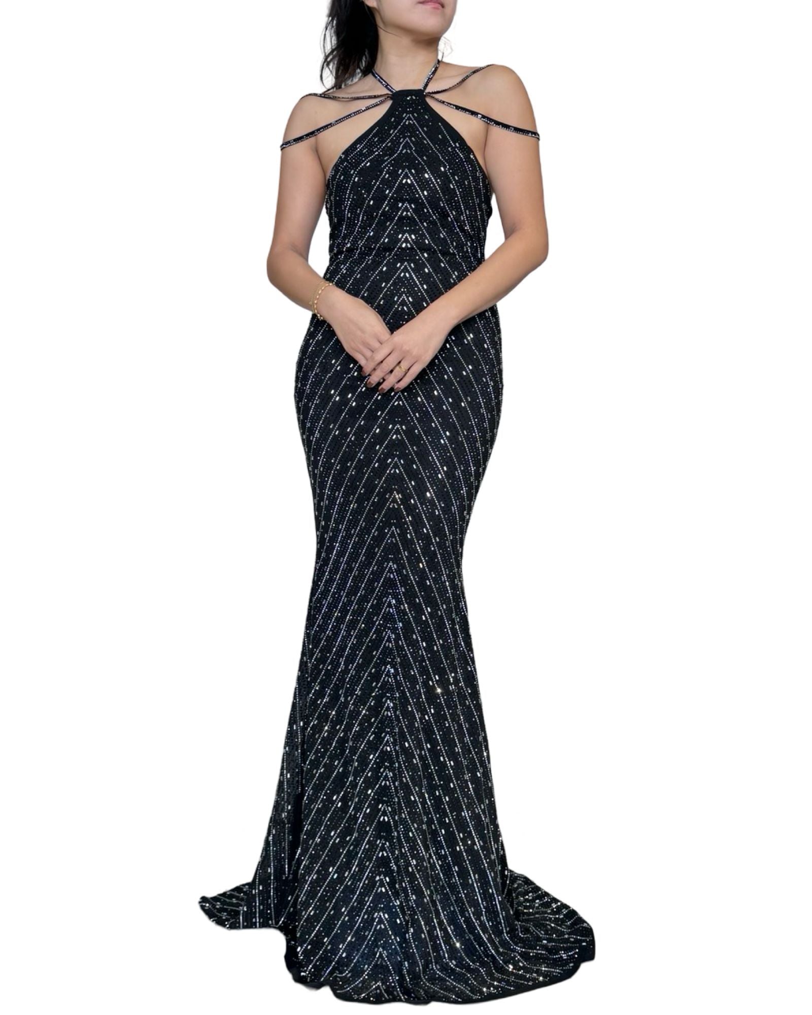 Vestido largo 655008