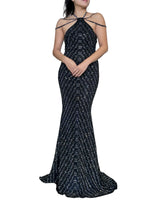 Vestido largo 655008