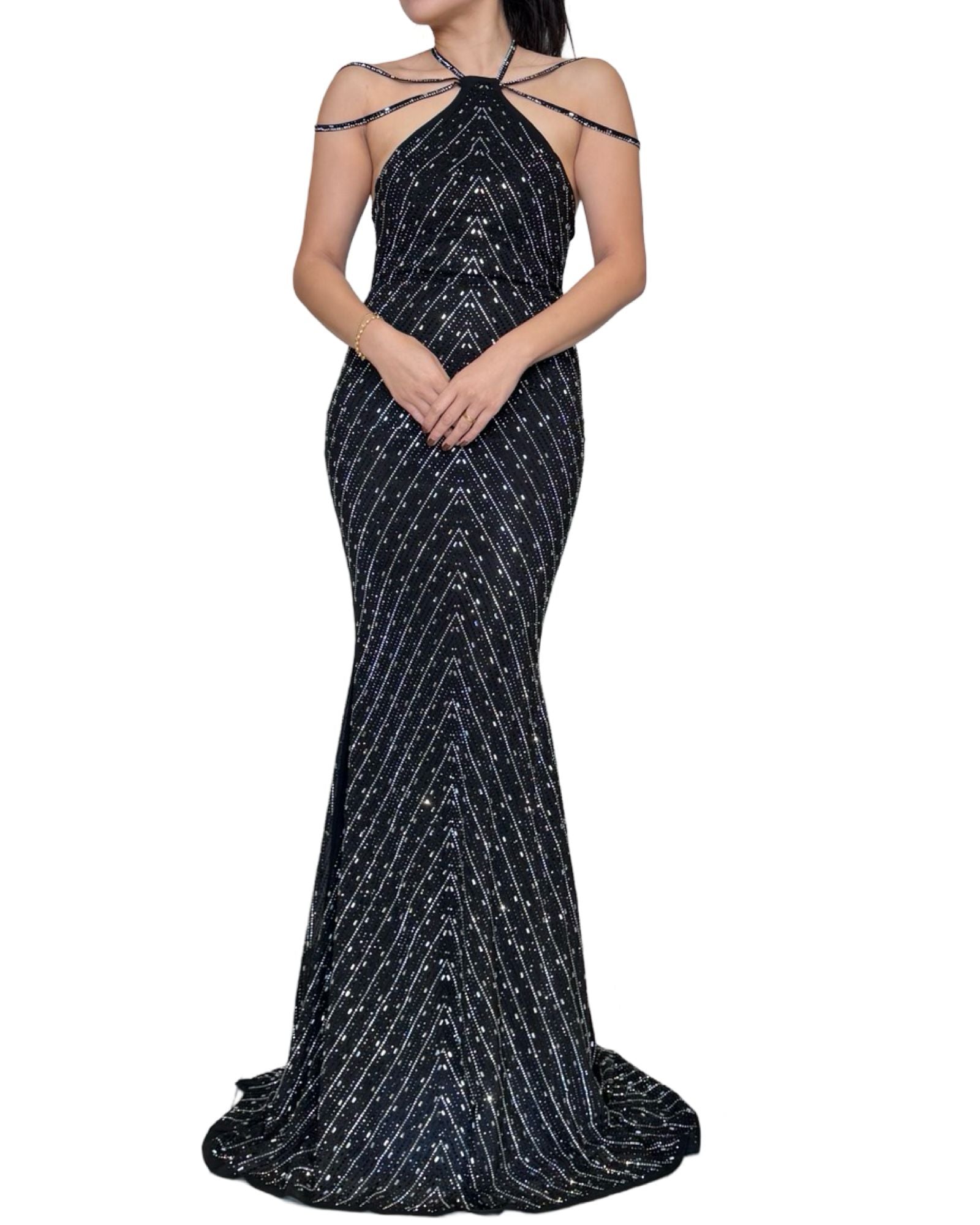 Vestido largo 655008