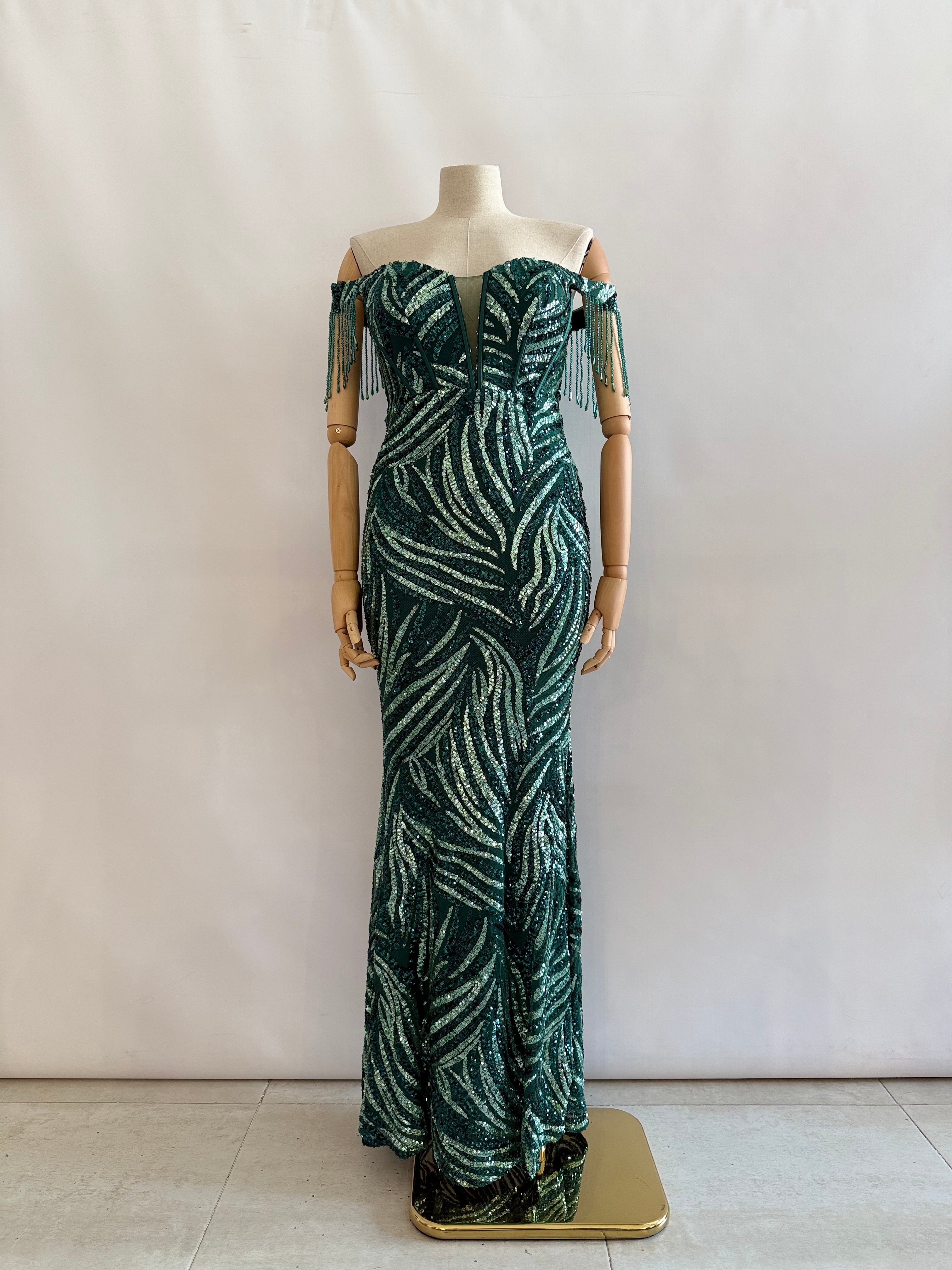 Vestido de lentejuelas TG 31963