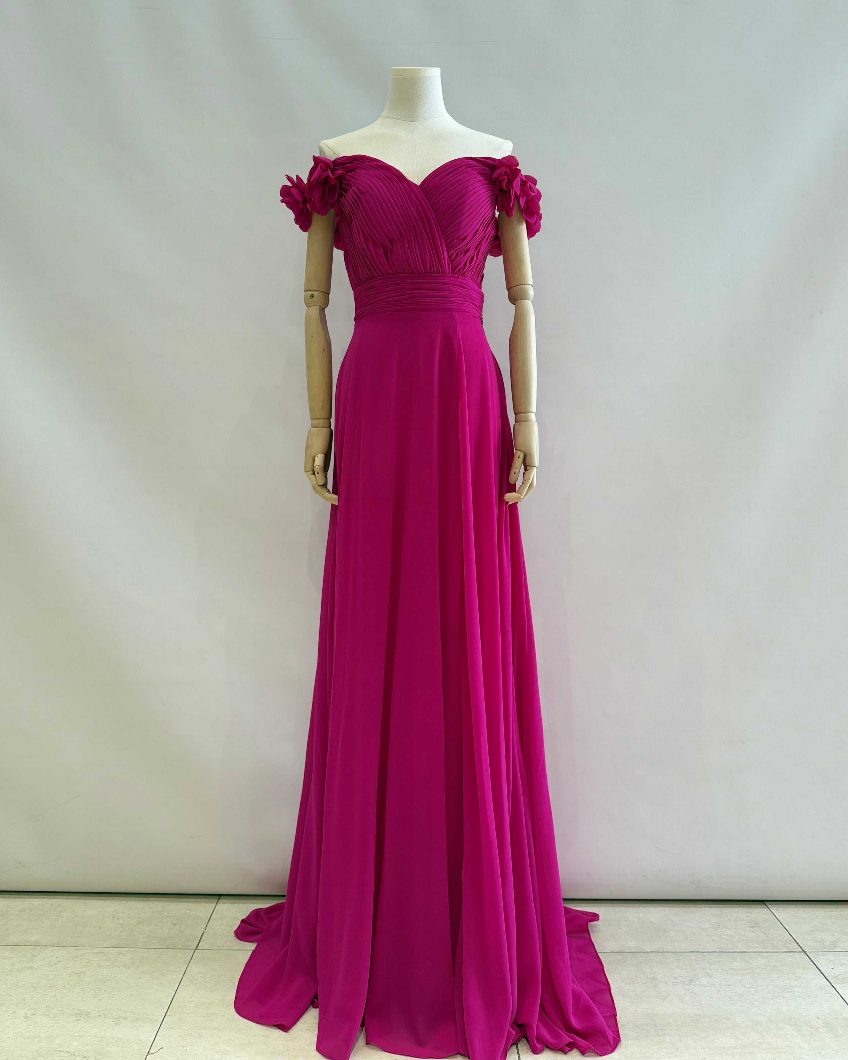 Vestido largo F86008