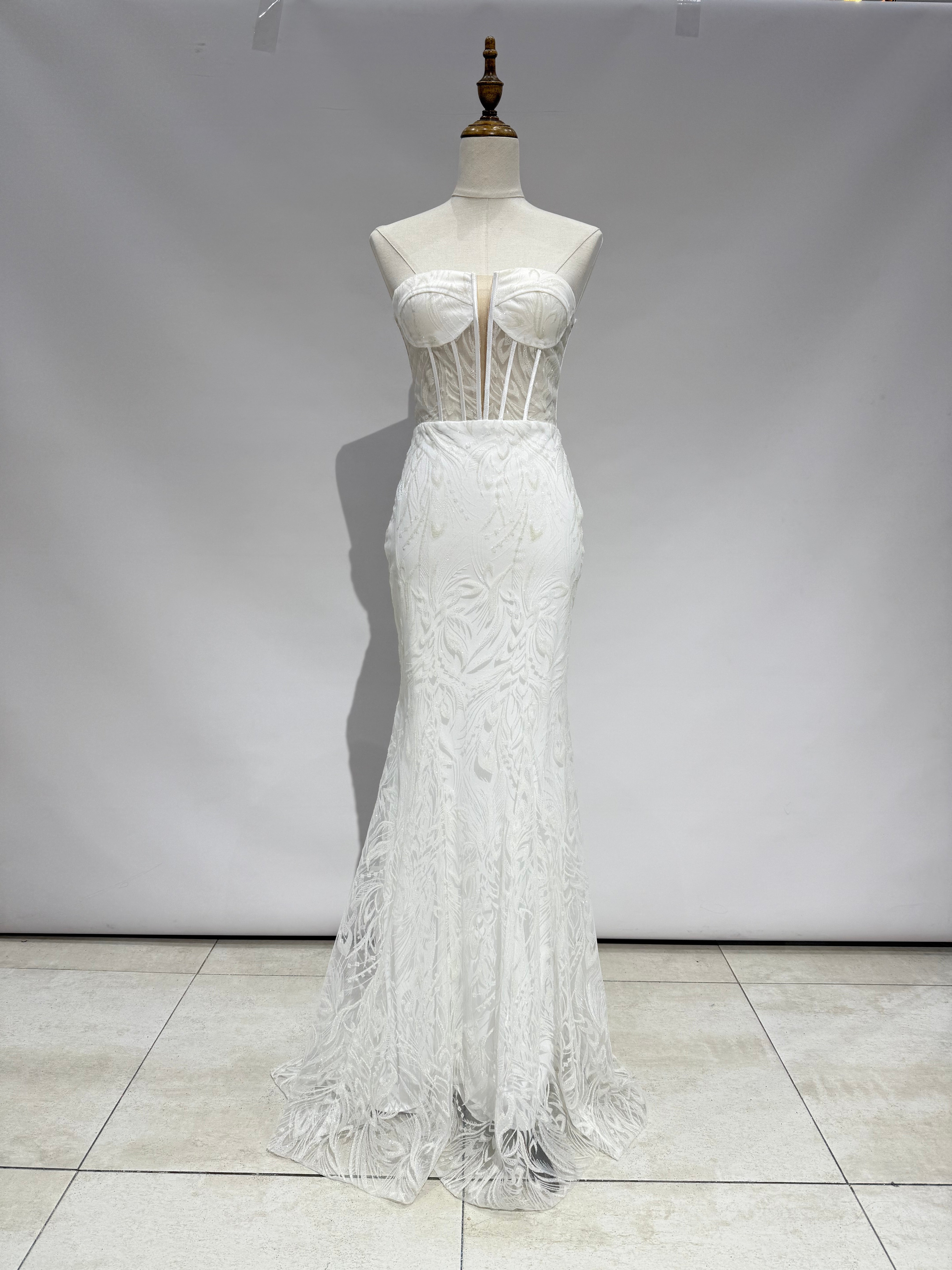Vestido de purpurina PL2313