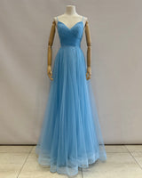 Vestido largo tull 9210
