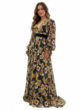 Long dress H18083
