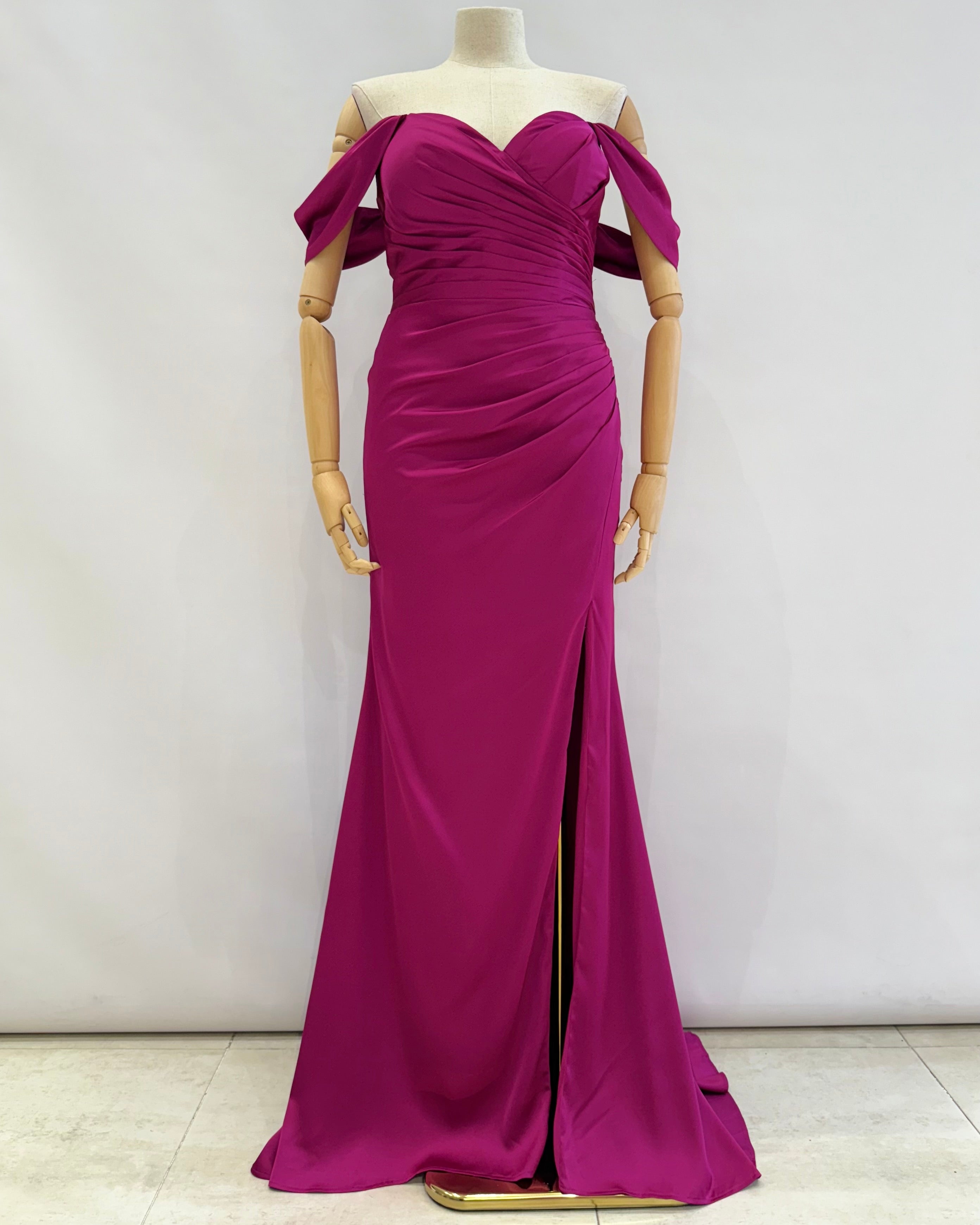 Vestido largo Tg F86001