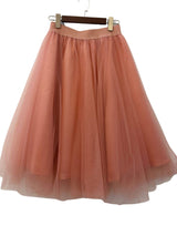 Falda de tul corto W9049