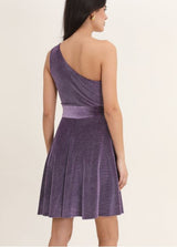 Vestido terciopelo brillo R8276