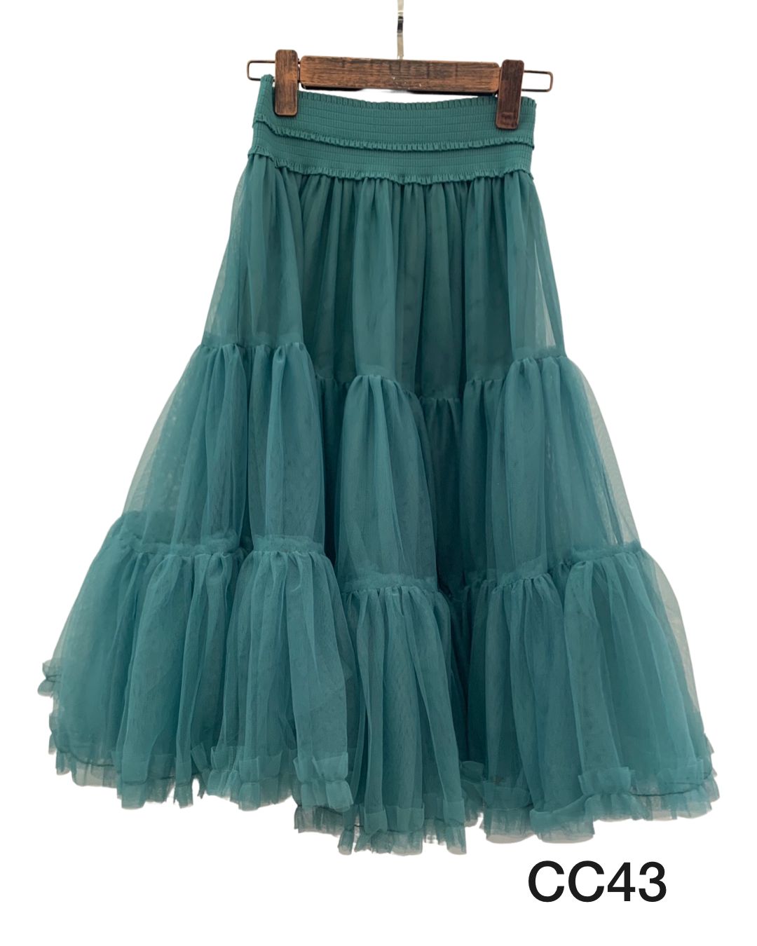 Falda de tul pomposo midi J8751