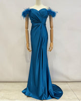 Satin mermaid dress R1879