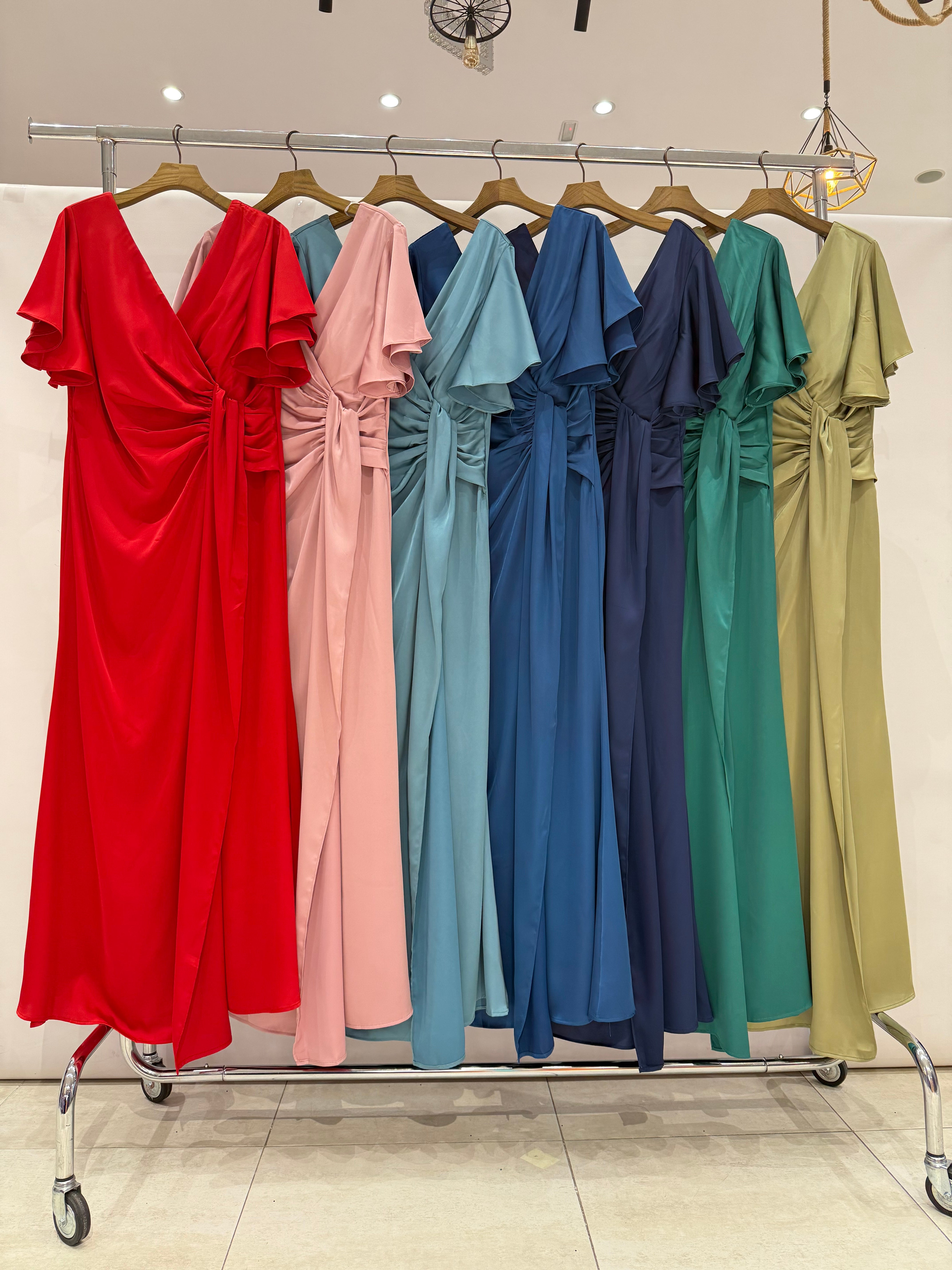 Vestido largo R6008 Tg