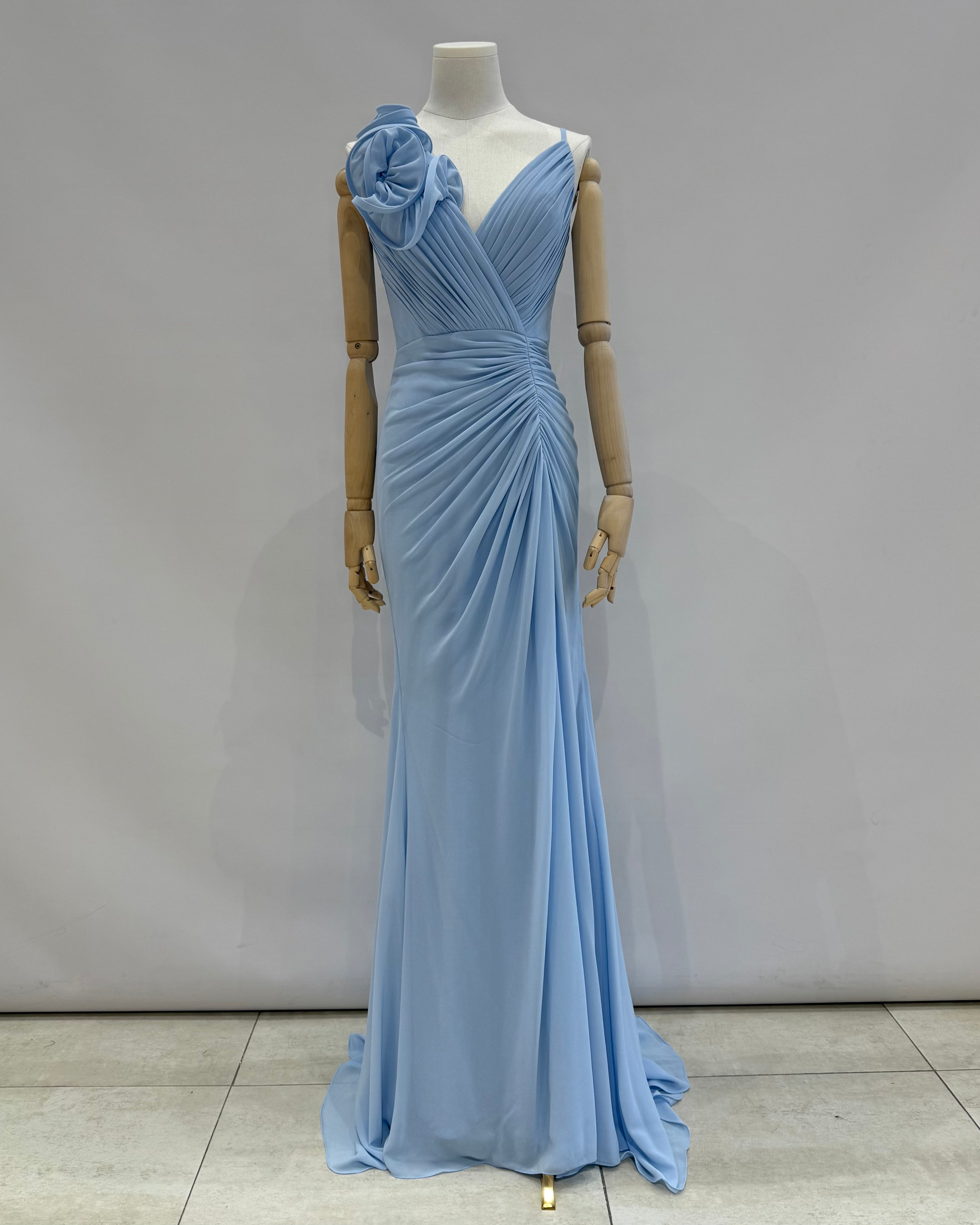 Vestido largo F86007