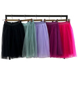 Falda de tul corto 9048