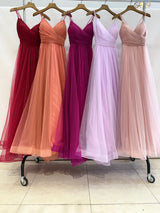 Vestido largo tull 9210