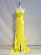 Vestido largo M-8990